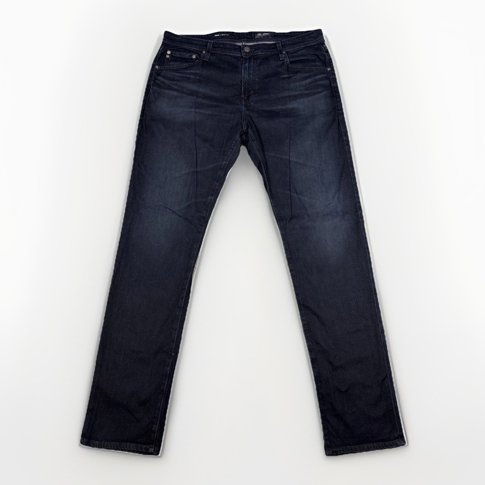 AG Adriano Goldschmied Tellis Modern Slim Jeans‎ Mens 38x34 Dark Indigo Denim